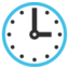 :clock3: π